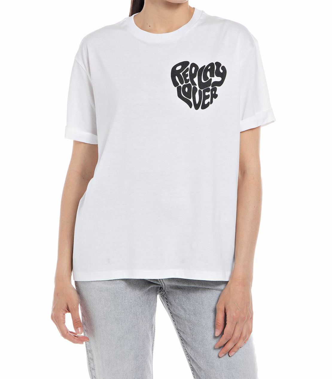 オーガニックコットンプリントT 詳細画像 ホワイト 1